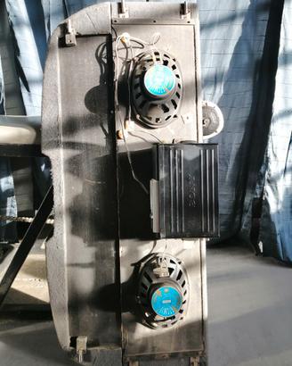 Pannello casse stereo Auto jbl+Cd Box Sony (Civic)