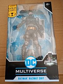 Batman McFarlane Hazmat Suit Gold Label 