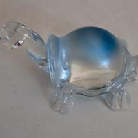 Tartarugain vetro azzurro 