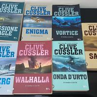 Lotto 7 libri Clive Cussler 