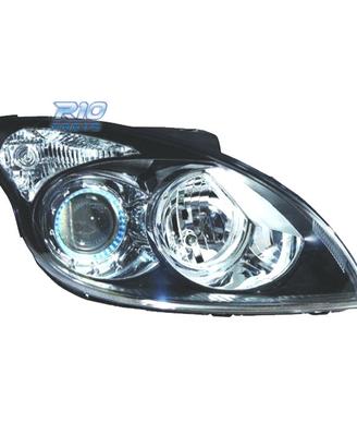 FARO DX HYUNDAI I30 07-12 FONDO NERO CON MOTORE