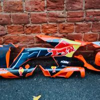 Kit di plastiche grafica te DHL per KTM 250