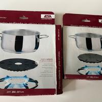 Piastre radianti in ghisa smaltata nuove