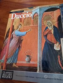 Set 2 libri arte Giotto e Duccio classici arte