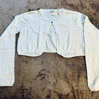 Bolero / Coprispalle in maglia rasata tg 14 anni