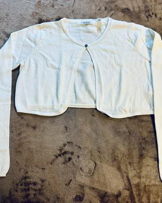 Bolero / Coprispalle in maglia rasata tg 14 anni