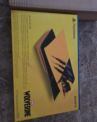 cover playstation 5 SLIM limited Marvel Wolverine 
