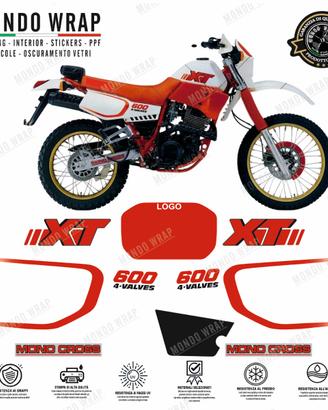 adesivi compatibili con XT 600 2KF tutti i modelli