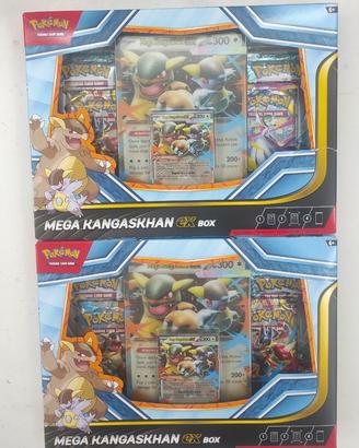 2 Confezioni Mega Kangaskhan ex Box eng