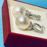 Orecchini Perle e brillanti