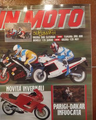 rivista IN MOTO numero 2 del 1989