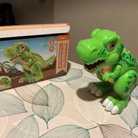 Dinosauro Giocattolo Verde Movimento