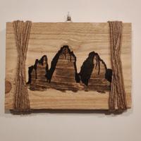 Quadretto tre cime di Lavaredo dolomiti