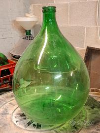 Damigiane vetro verde 54 litri - 15 pz disponibili
