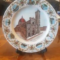 Souvenir italy piatto vintage Firenze 