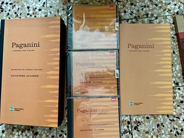 Paganini - Concerti Violino S. Accardo box 3 CD
