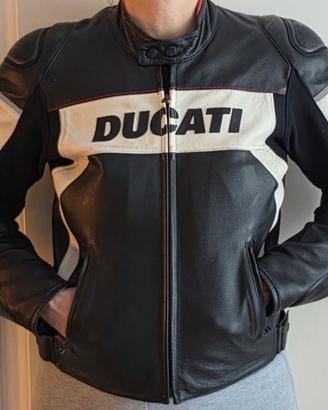 Giubbotto in pelle Ducati/Dainese