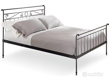 Letto Matrimoniale in ferro battuto Cantori