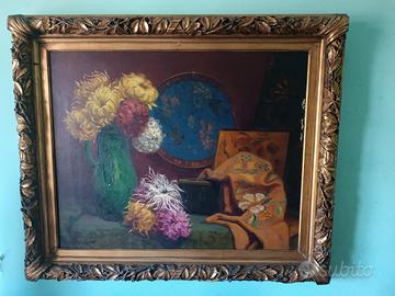 pittura ad olio su tela