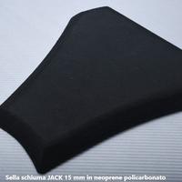 Sella schiuma JACK 15 mm in neoprene policarbonato