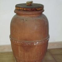 Originale otre per olio della metà del novecento