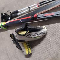Fischer collection completo sci + scarpe fondo
