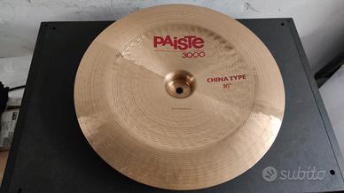 Piatto Paiste 3000 China Type 16" anni 90 raro top
