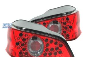FANALI PER PEUGEOT 106 96-04 LED SFONDO ROSSO