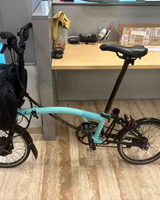Brompton Electric M6L Turkish Green