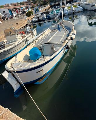 Barca gozzo calcagno 5 metri