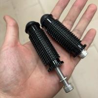 Coppia poggiapiedi moto universale