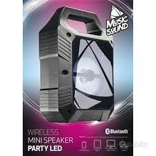 Cassa Speaker Bluetooth Portatile Music Sound