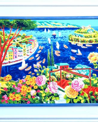 Faccincani - Portofino e le rose - Serigr.polimat.