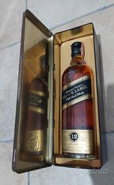 Bottiglia vintage Johnnie Walker Black Label 12 