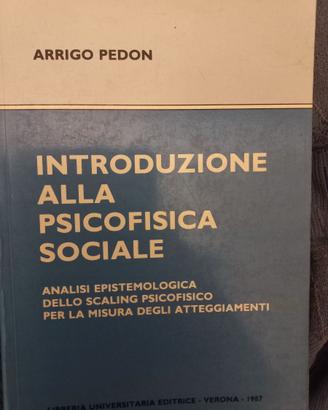 Pedon (1987) Introduzione alla psicofisica sociale