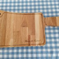 Tagliere di design in pregiato legno di Rovere