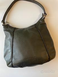 Borsa Coccinelle Hobo Bag in vera pelle verde