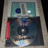 Microsoft Windows 95 CD originale con licenza