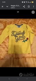 Magliette bimba tg 5/6:anni