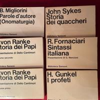 Storia dei Papi L. Von Ranke e altri libri