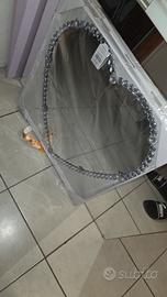 Specchio a cuore in acrilico 