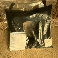 Cuscino anti piaghe con foro centrale in fibra cav