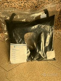 Cuscino anti piaghe con foro centrale in fibra cav