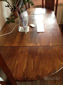 Tavolo teak con allunghi