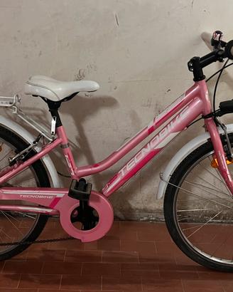 Tecnobike T34 ragazza 24” come nuova