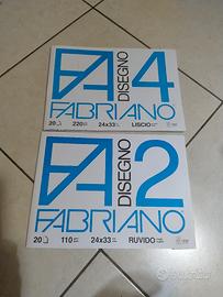 Blocchi da disegno FABRIANO – Disegno 4 (Liscio) e