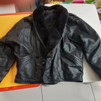 giacca di pelle vintage