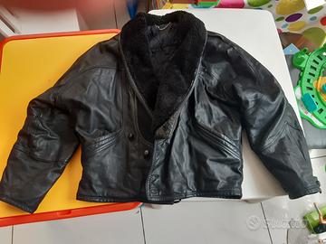 giacca di pelle vintage