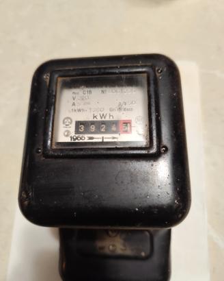 Contatore Enel vintage 