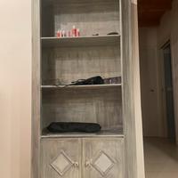 Credenza e specchio shabby